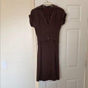 Casual Brown Women's Dress